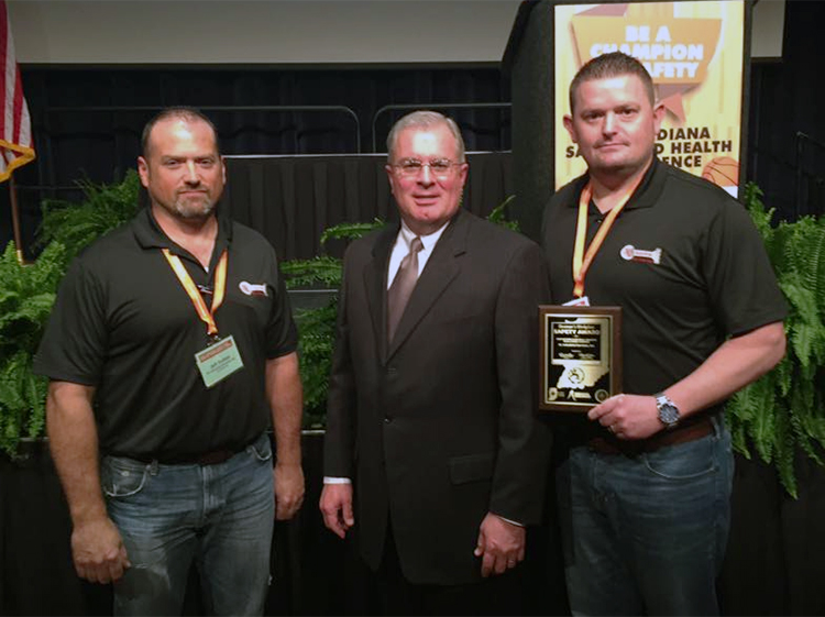 2016 Indiana Governor's Workplace Safety Award